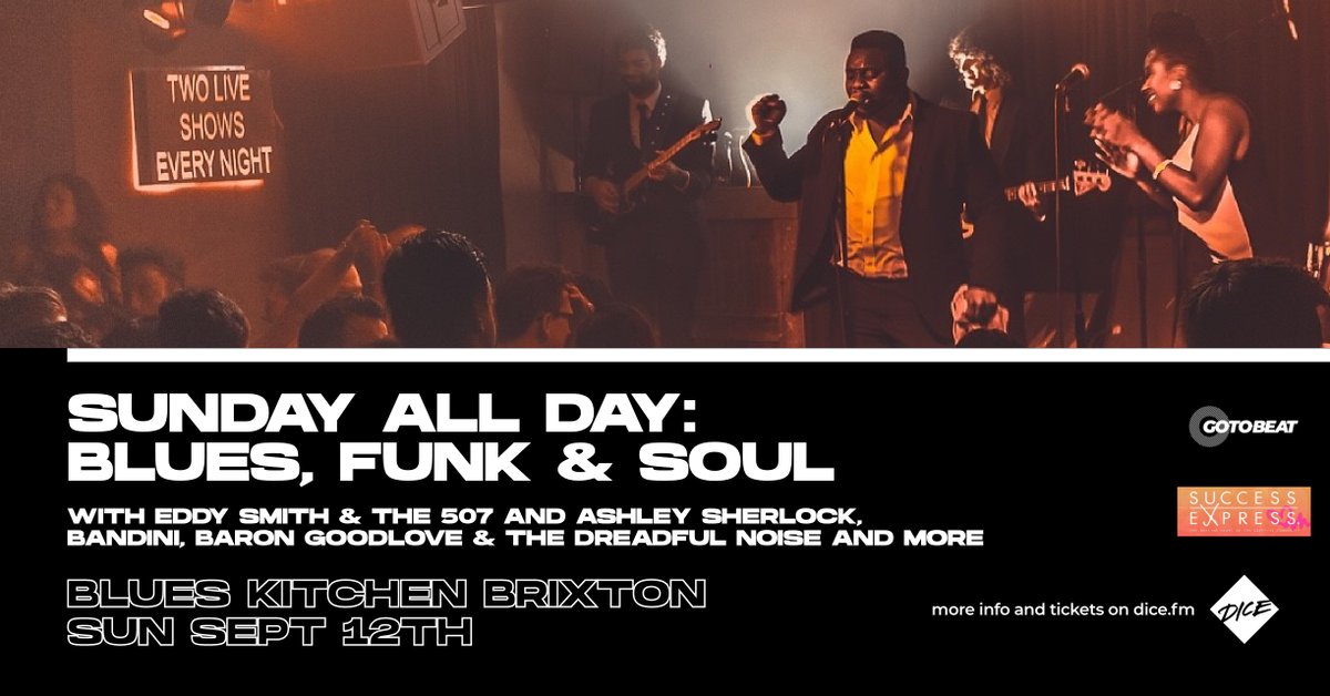 Oh yes. Just a bit excited to bust out a whole day of music at @TheBluesKitchen on 12 September! What a lineup we have! <a href="/eddysmithmusic/">Eddy Smith Music</a> <a href="/SherlockBand/">Ashley Sherlock Band</a> <a href="/BaronGoodlove/">Baron Goodlove</a> @jenningscouch are just a few to mention! Tickets in bio