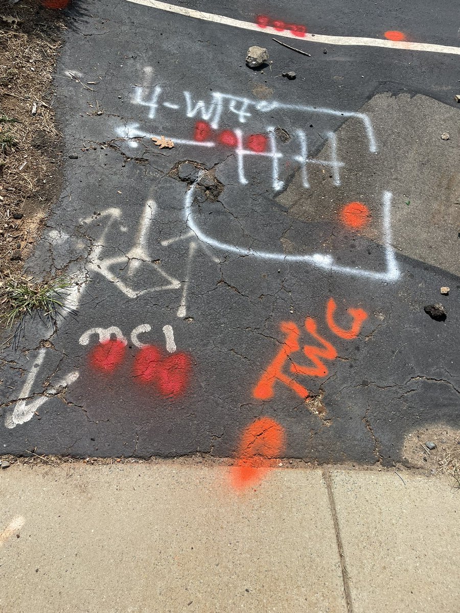 TheIcelandGuy's tweet photo. On the seventh day the utility locators finished their work and #CAROLINACONDUIT said “let their be light”. Via two new PoE’s for a total of four! #701ETRADE #INTERCONNECTION #REALEDGE #FIBER Very exciting to get started today! https://t.co/yJANJcuznq