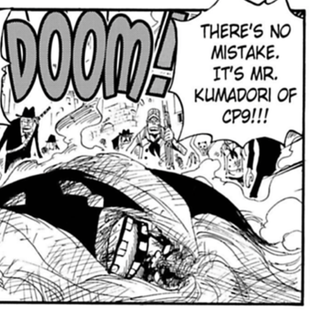 Rachel-Desu on X: After Robin's attack, the lackeys get a look at Black  Maria's defeat and are stunned by Demonio's form. No one saw Zoro's Asura  aside from Kaku, but Franky *did*