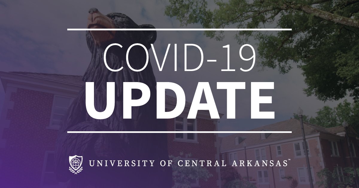 UCA has made the following announcements: 

• Beginning immediately, masks are required inside of all UCA indoor spaces regardless of an individual’s vaccination status. 
• UCA will use a three-color system alerting campus of the community transmission status.
