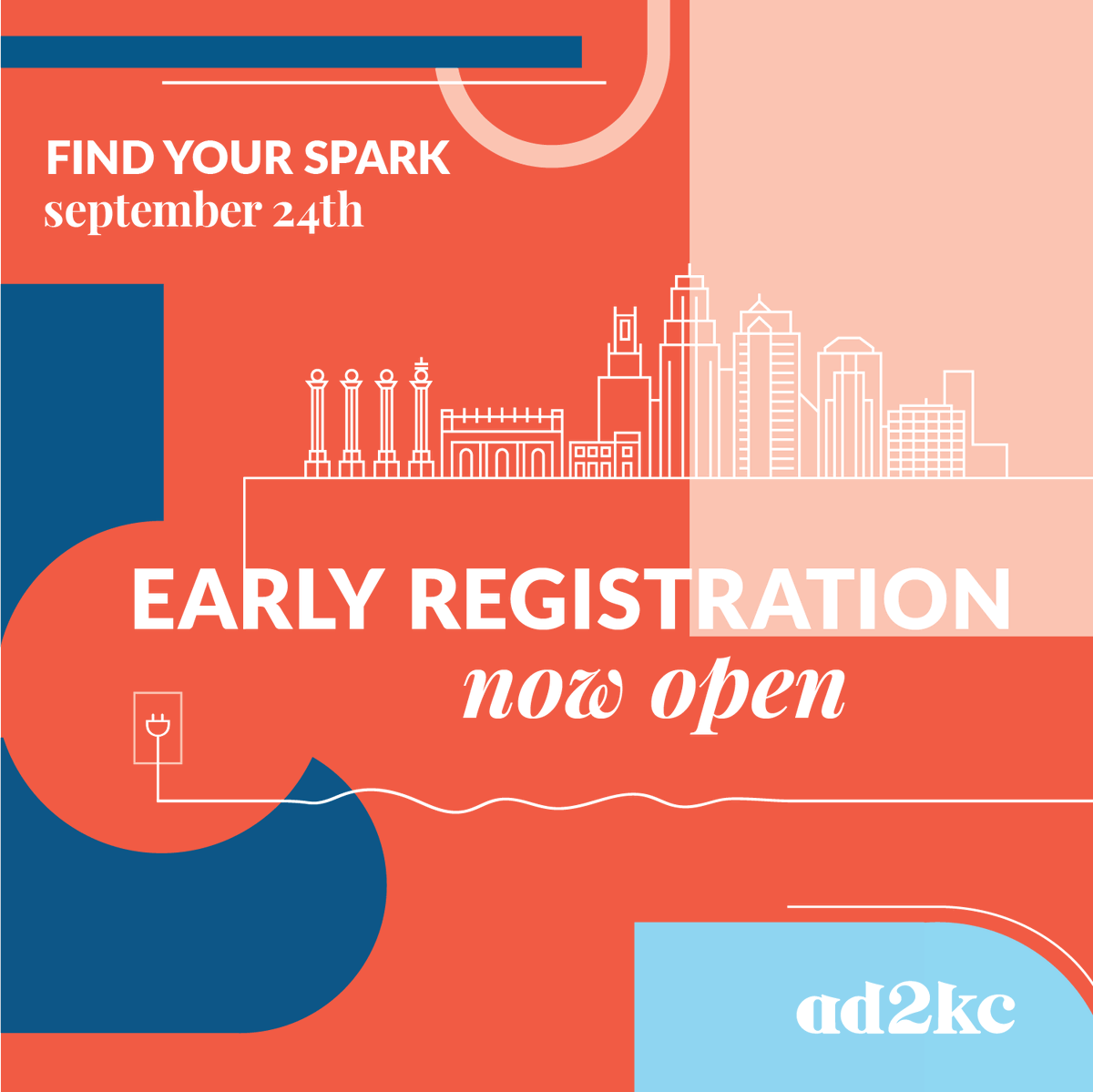 ad2kc's tweet photo. Join us for Spark KC on Friday, September 24 to find your people, your place, and answers to all your advertising career questions. Get the details and register today! https://t.co/iLhI73Cyra #sparkkc #ad2kc #advertising #kcadclub #whyad2 https://t.co/VGeHLy3tjZ