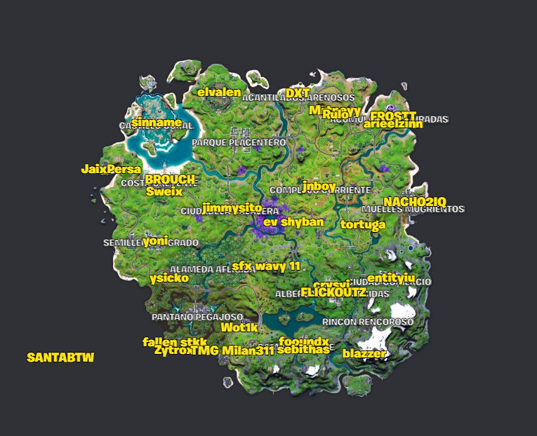 OnlyCustoms_'s tweet photo. Así va quedando el mapa los que falten y tengan mas de 18k de pr háblenos al md https://t.co/fmhETKarJb
