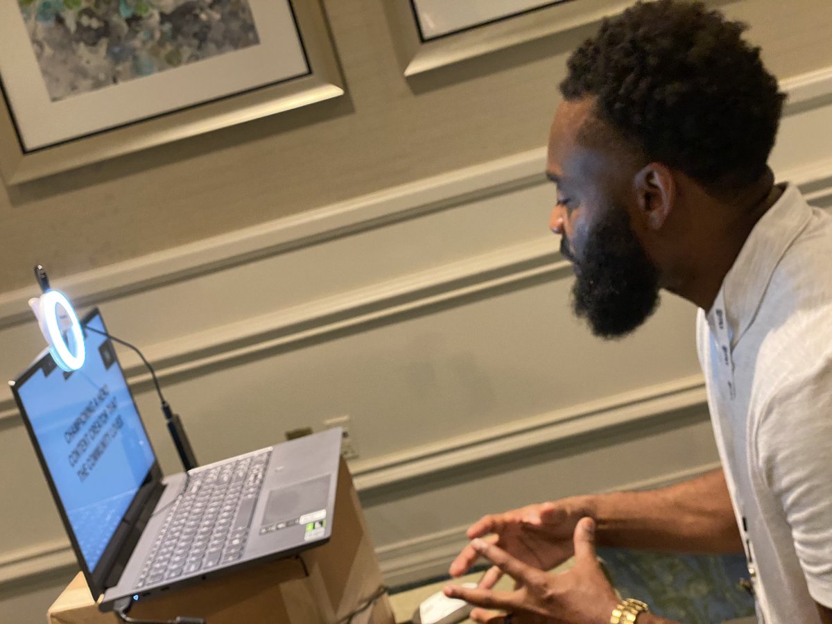 chrisgent's tweet photo. Back in the @Zoom Room for the final virtual presentation of the @FPRA 82nd annual conference. The session featured Will Ayers,Jr. of @instagram on using social media for effective, always-on brand storytelling. #transformFPRA #FPRAconference https://t.co/9ehhYMdJwF