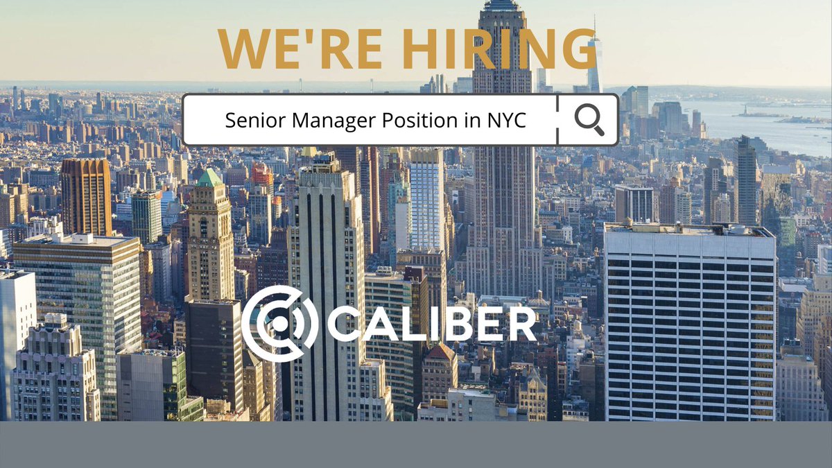 We're hiring! We're looking for a Fintech PR pro to join our team as a Senior Manager in NYC. 
 
Check out the position and apply through our website or  share this post with anyone you know who may be interested 🎯 
 
…bercorporateadvisers.recruiterbox.com/jobs/fk0u37j/?…

#hiring #fintechcareers #fintech