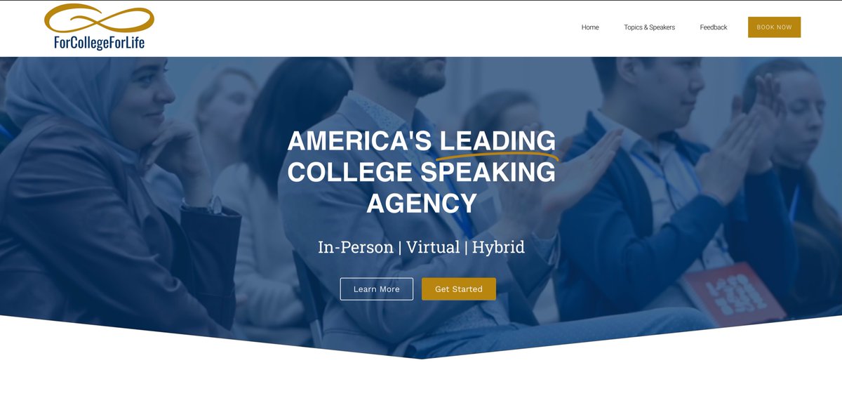 Check out newly designed, user-friendly website at ForCollegeForLife.com 🎤