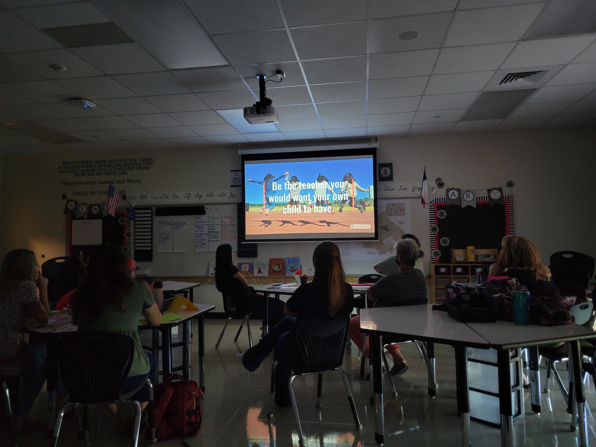 Some final words of wisdom for the first days of school at our inaugural Simulation day for #New2Comal teachers! Huge thanks to our facilitators and for our new teachers for attending! #ComalPL <a href="/Ktbiggs00/">Katie Biggs, NBCT</a> <a href="/hanna_schramm/">Hanna Schramm</a>