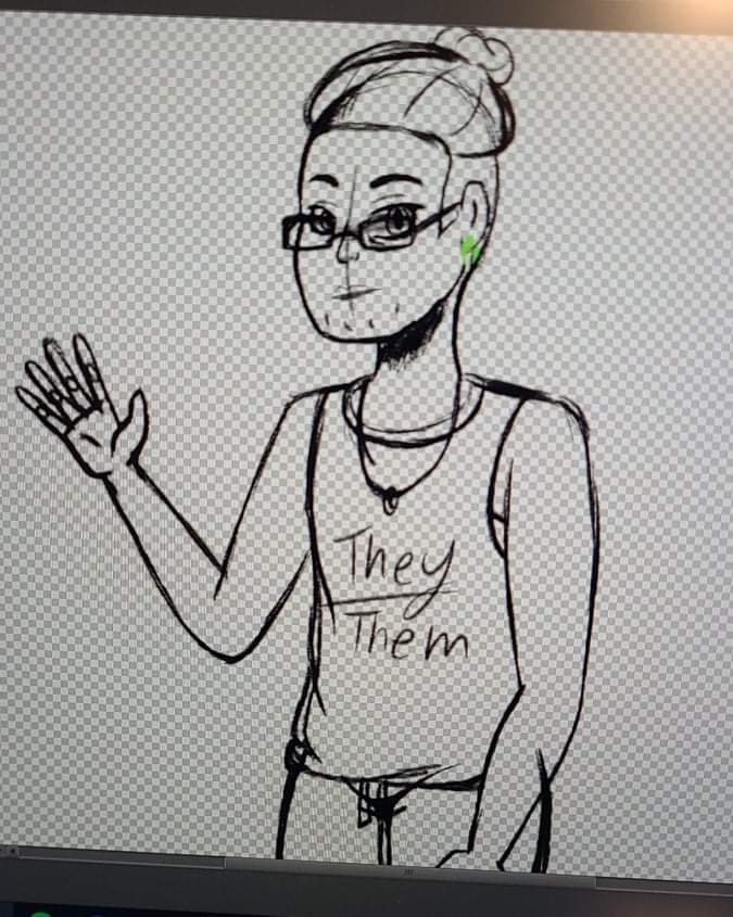 BeDrawin's tweet photo. Drawing again in #CLIPSTUDIO 
One of many to be added to the #twitchstreaming 
#twitchstreamer 
Man has it been a while since I have made #digitalart https://t.co/iVVCaoVpbT