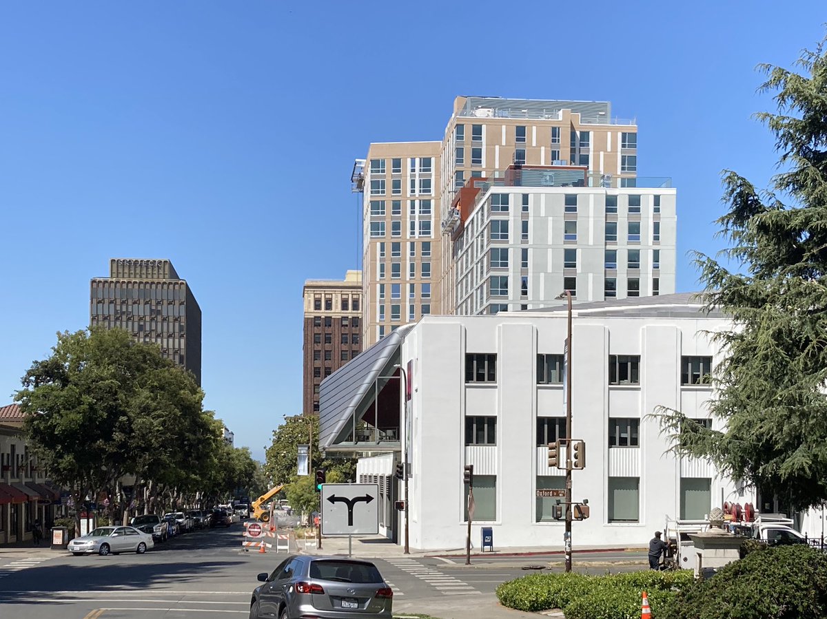 Berkeley has a new tower, its first since the 1970s. Louis Sullivan, I suspect, would not be impressed