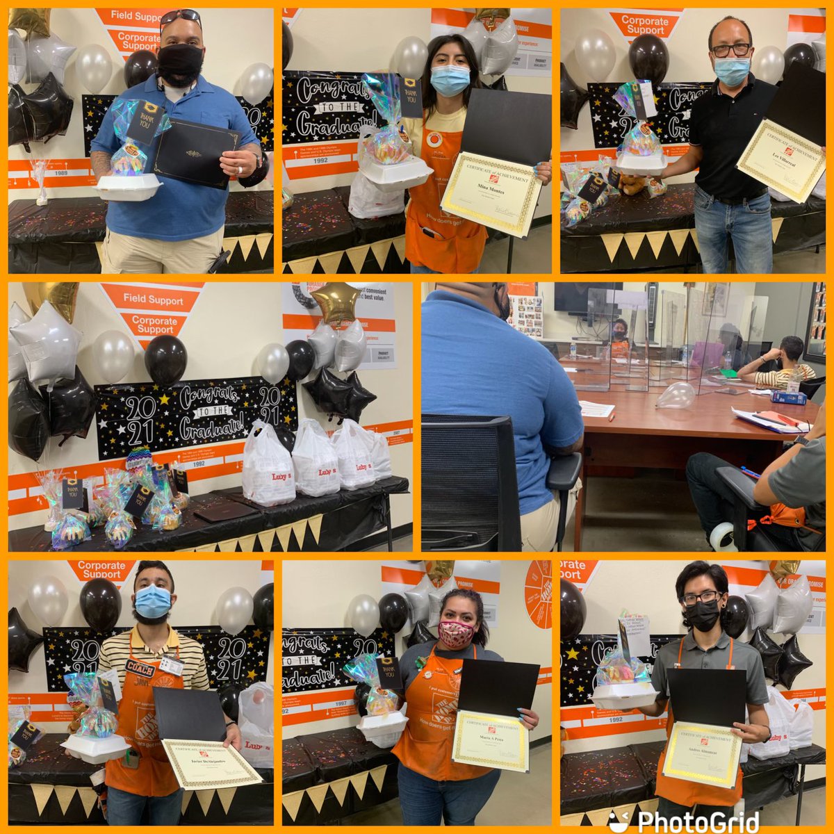 pattyasds0506's tweet photo. Knowledge is Power💥!! Congratulations to Our Key Hourly Graduates @0506. @geronimo_jerry @ricksolis2121 @THDRoxSalinas @CourtneyMKorkow @JoeBalderas7 @HermanRoqueOch1 @janie0506 @IreneEscamill11 @MariceldaFlores https://t.co/vjEa104Dwp
