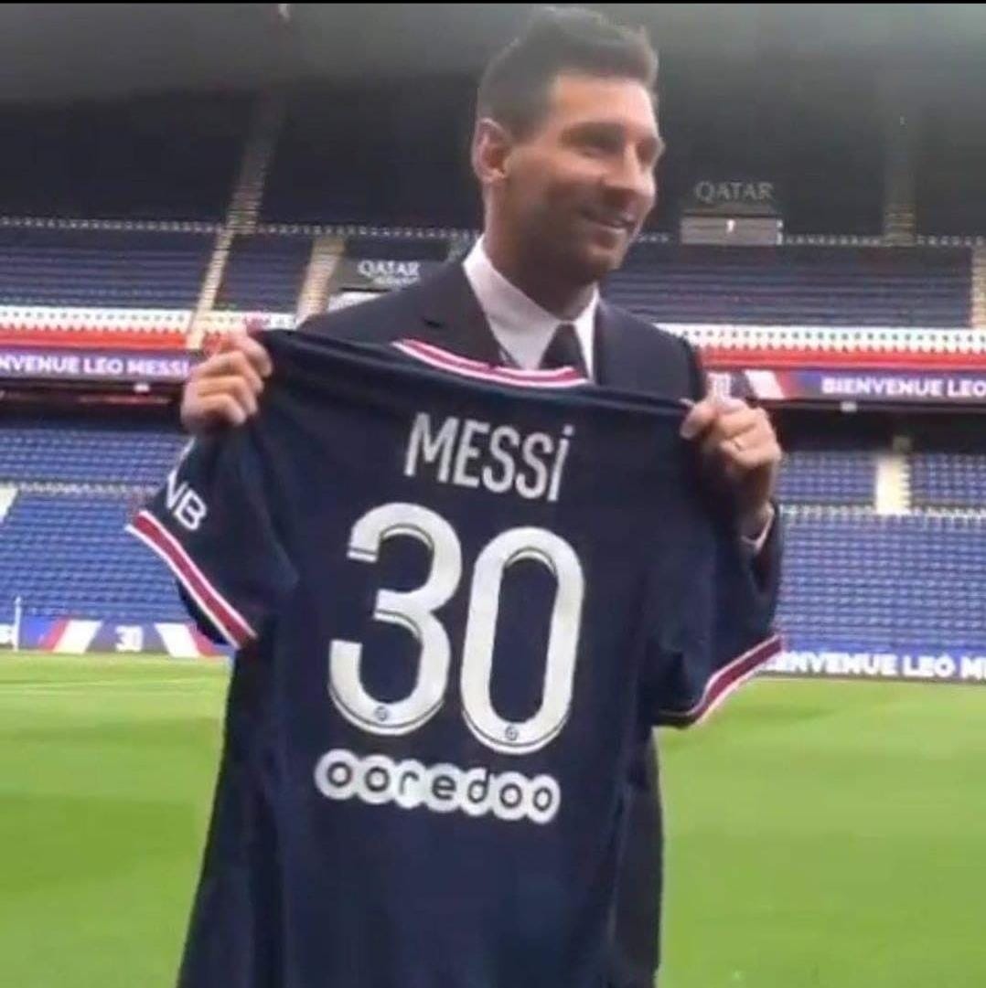xavi_rodriguezm's tweet photo. #Messi usará el dorsal #30 en su nuevo club: #PSG 🇫🇷✅.
#Paris #MessiPSG #MessiForever #MessiQuedate #MessiAuPSG #MessiAlPSG #MessiToPSG #France #Ligue1 #LionelMessi #LioMessi https://t.co/gQQ4gj6Qia