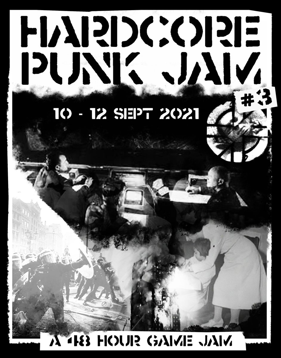 BradMakesGames's tweet photo. Running a 48 hour game jam next month.
Sign up on @itchio here: https://t.co/ikVs9ypomt
#gamejam #hardcorepunkjam #hcpj #indiedev #gamedev https://t.co/c6TszEZI9w