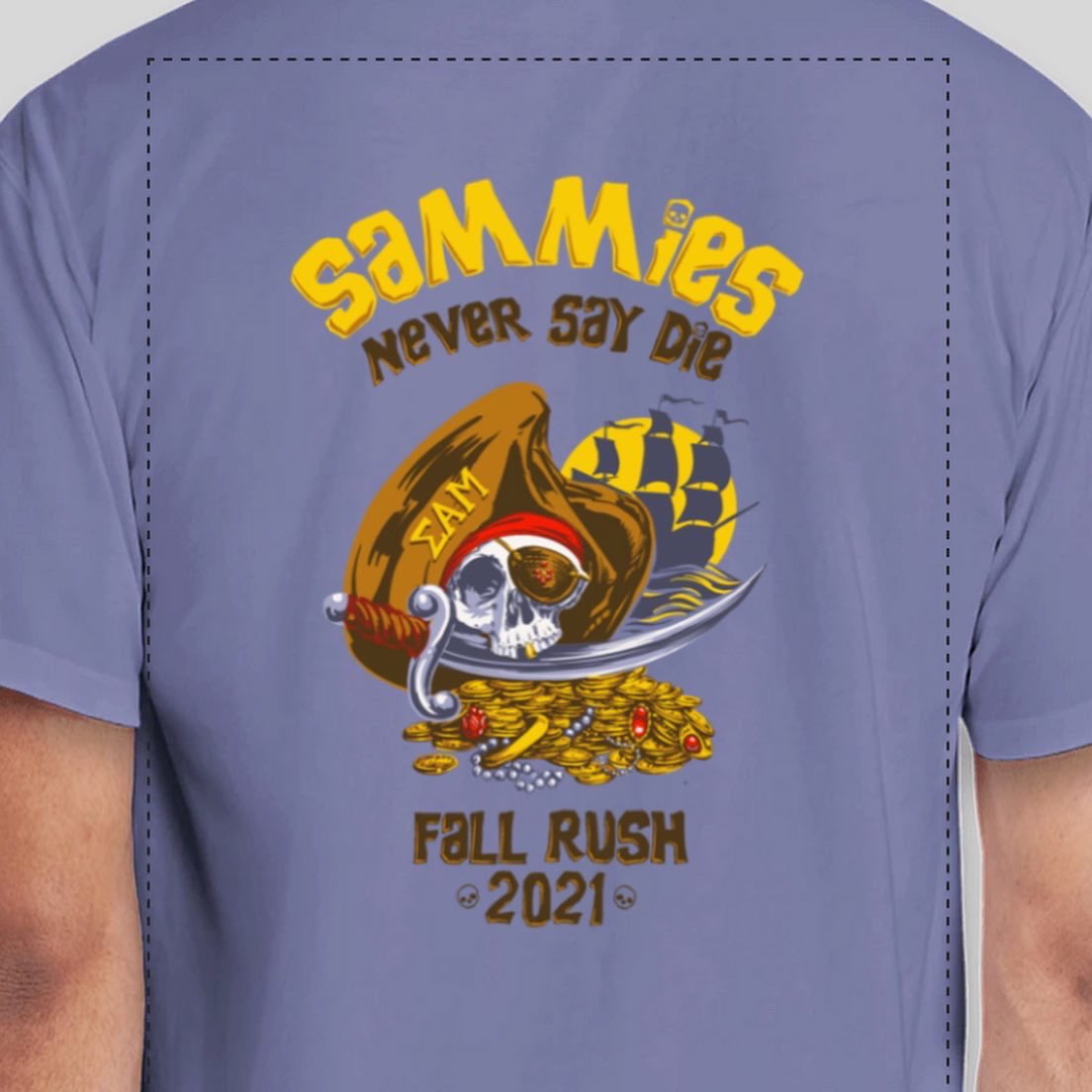 Here is the rush t-shirt design for this upcoming fall, cost is $25, dm shirt size and for Venmo information.