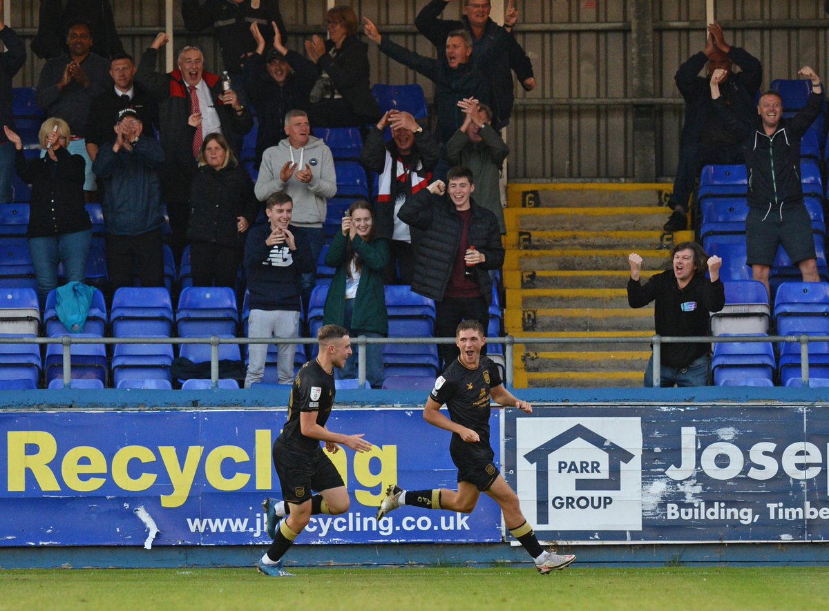 .<a href="/crewealexfc/">Crewe Alexandra</a> through to Round Two!

#EFL | #CarabaoCup