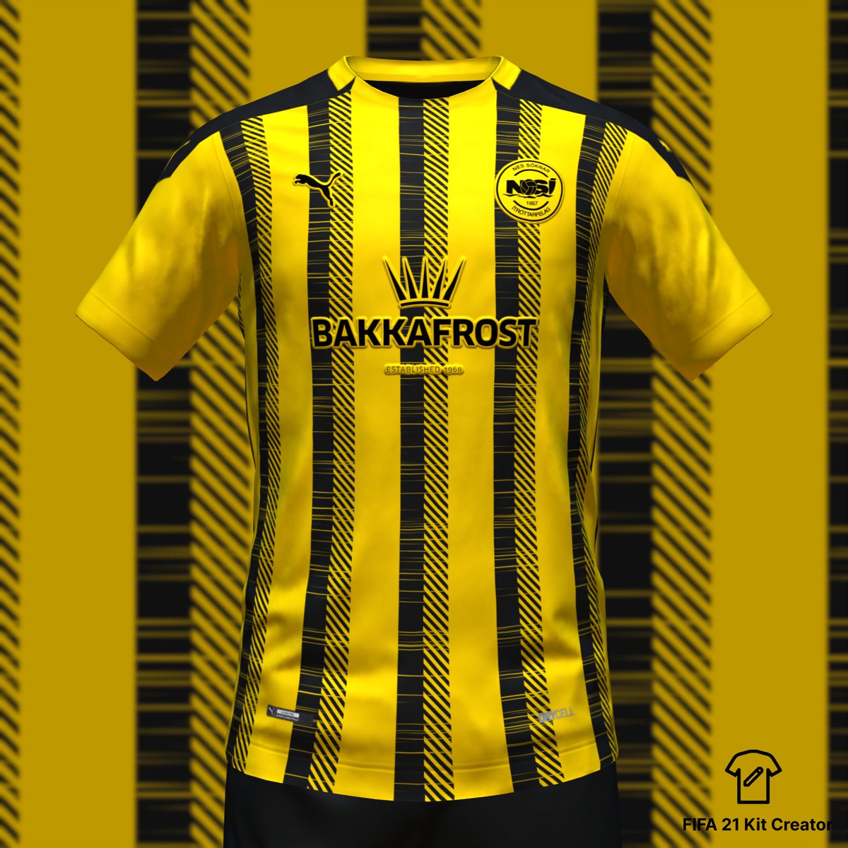 flauschenstein's tweet photo. Kit World Tour:

Concept Kit @nsirunavikfc

World Tour Stop #2
Country: Faroe Islands
Club: NSÍ Runavík

Created on 
@fifakitcreator
 
My Profil: https://t.co/vebu5Dk9iB

#fifa21 #fifa22 #concept #conceptkits #nsirunavikfc https://t.co/vQp6Erjlcd