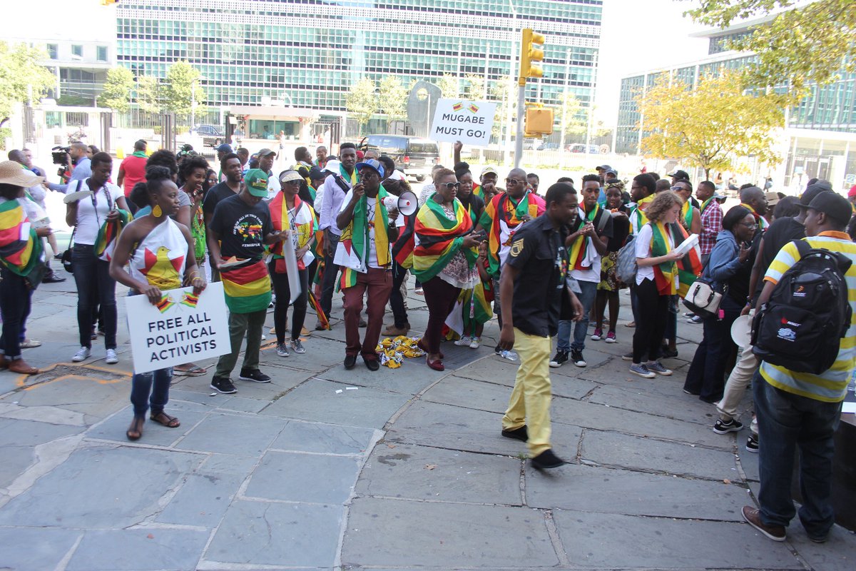 davidsiampondo_'s tweet photo. If you are a Zimbabwean in USA and CANADA 18 September New York UNGA is the place to be!
#Diasporavote
#Justice4Memory https://t.co/8pL4cNa1MV