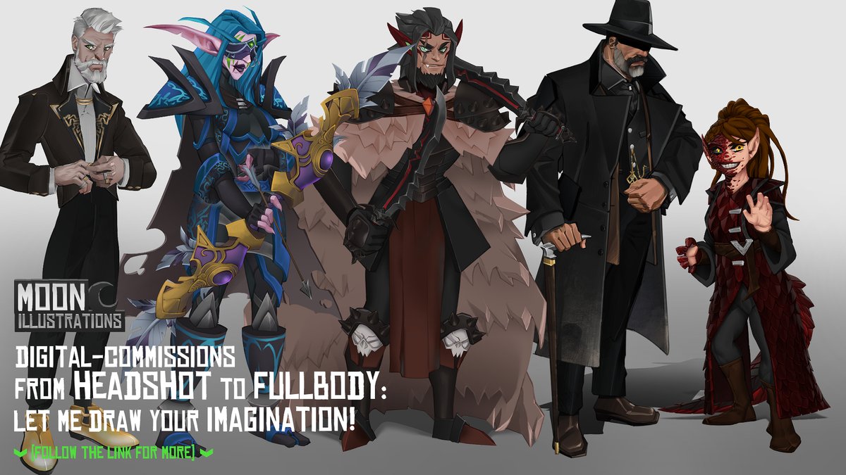 ArtMamoon's tweet photo. My commissions are open!
Consider to RT, would be a big help for me. Thank you!
https://t.co/tNf3WUIyZx https://t.co/5PDmCWdz4r