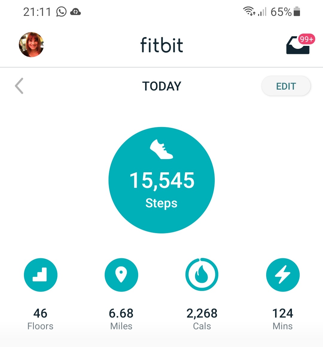 Unheard of step count for a work day! <a href="/WeAHPs/">WeAHPs 💙</a> #AHPsActive Lovely evening walk 🥰