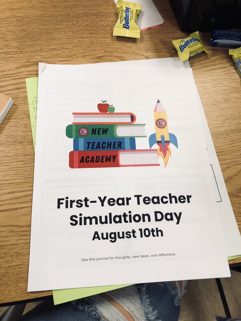 SUCH an informative and fun session today learning from some wonderful teachers. What a great way to get some questions answered and ease some uncertainty. I am even more excited for this first day of school! #new2comal @DeannaVoltin <a href="/Ktbiggs00/">Katie Biggs, NBCT</a>