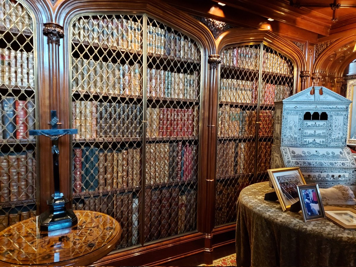 Check out the library in Arundel Castle. An English teacher's dream 🏰🥰📚😍 #ArundelCastle