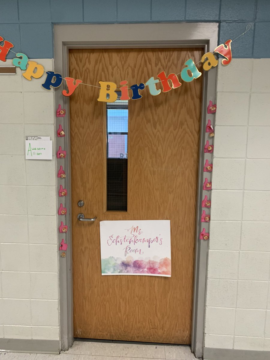 First birthday spent at school ✅thank you <a href="/7drms1/">DRMS 7th Grade</a> &amp; <a href="/DRMSdolphins/">Durant Road MS</a> for making it a special one! 🎉