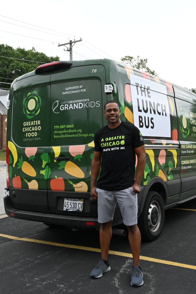 cgrand3's tweet photo. Many kids are left hungry without school lunch during summertime. That’s why Grand Kids is supporting the @FoodDepository Lunch Bus to provide healthy meals throughout Chicago and the suburbs. 

Yesterday, I joined stops in my hometown of Lansing, IL followed by Justice, IL. https://t.co/gKCk8wY1hO