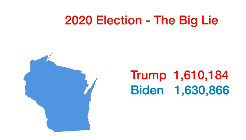 MRSRedVoteR's tweet photo. #Wisconsin 
#AUDITWisconsin
Prof Clements says it's the easiest state to prove. https://t.co/ehbgAYsqy2