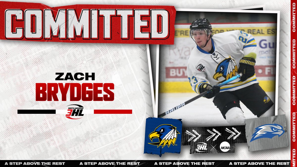 NA3HL's tweet photo. #NA3HL Commitment Alert: @HawksJrHockey forward Zach Brydges has committed to play NCAA Division III hockey for @CUWMHockey #StepAbovetheRest @_Neutral_Zone https://t.co/lII8TLwiAX https://t.co/hpHdfyWVzg