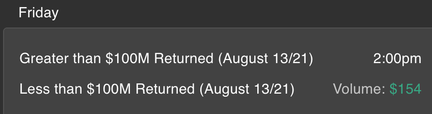 SX_Network's tweet photo. Will more or less than $100M be returned to PolyNetwork by Friday at 2PM EST?

Full rules: https://t.co/SGAEvY73KP

#PolyNetwork https://t.co/eVLDAtqyoX