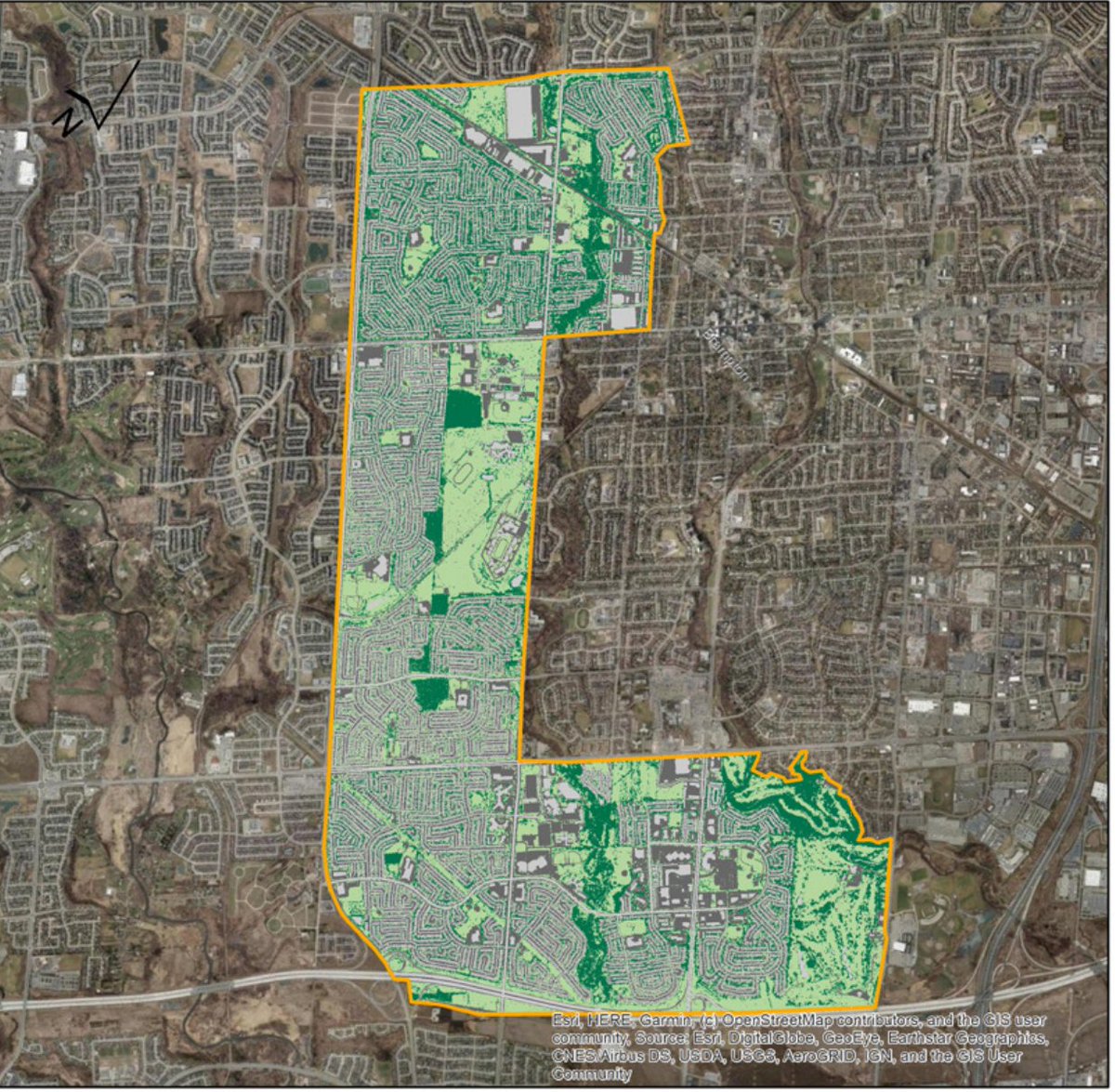 Let's visit the site of our Brampton Tree Canopy Study! Using a first-of-its-kind framework developed by <a href="/OnEcoHealth/">EcoHealth Ontario</a>, the study showed that urban tree expansion was linked to improvements in health &amp; well-being. Stay up to date on #ONGreenbelt research: greenbelt.ca/newsletter_sig…