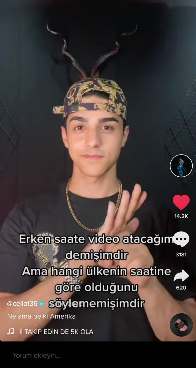 Bunu alın burdan bu TikTok için fazla zeki. <a href="/cellatresmi/">Cellat36</a> bu kapakta bize geliyo galiba