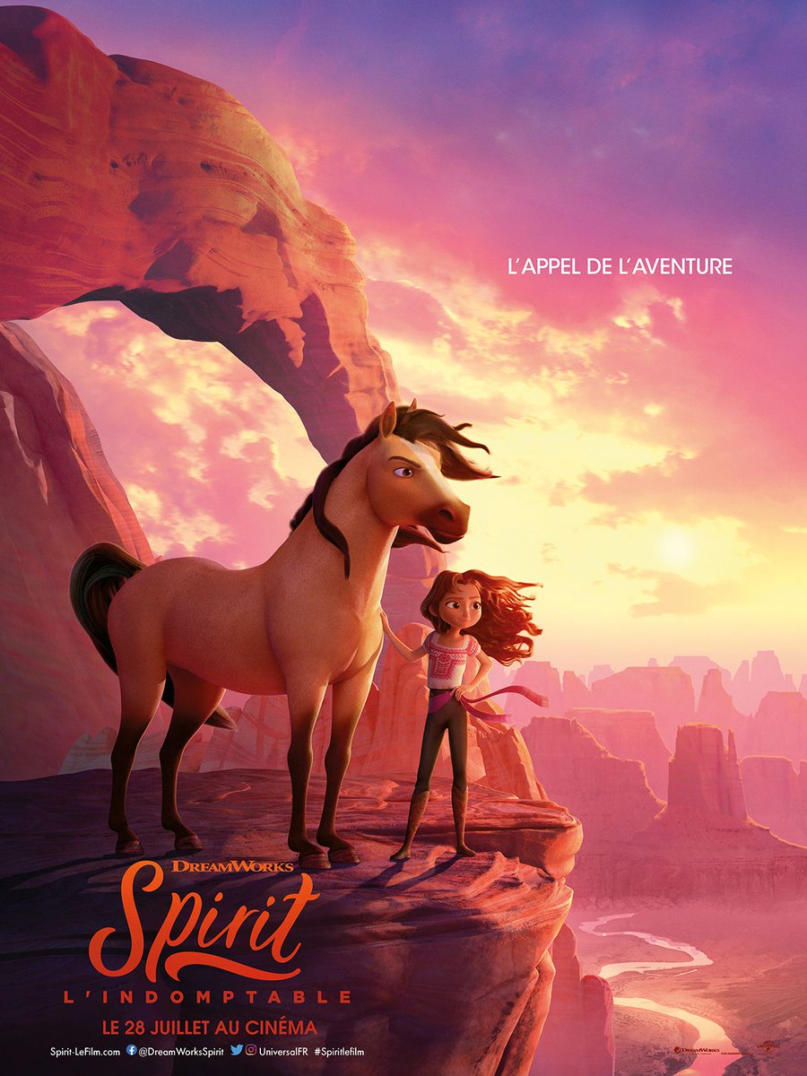 cine_Nightmare's tweet photo. #SpiritLIndomptable
Non content de se conforter dans les clichés de chick movie bien nazes, le film se permet de faire des beaux gros clins d'oeil bien pathos au film original, ne créant qu'un énervement primaire de voir le nom d'un film que j'adore être rabaissé autant
[3/3] https://t.co/k7a8Dwa53V