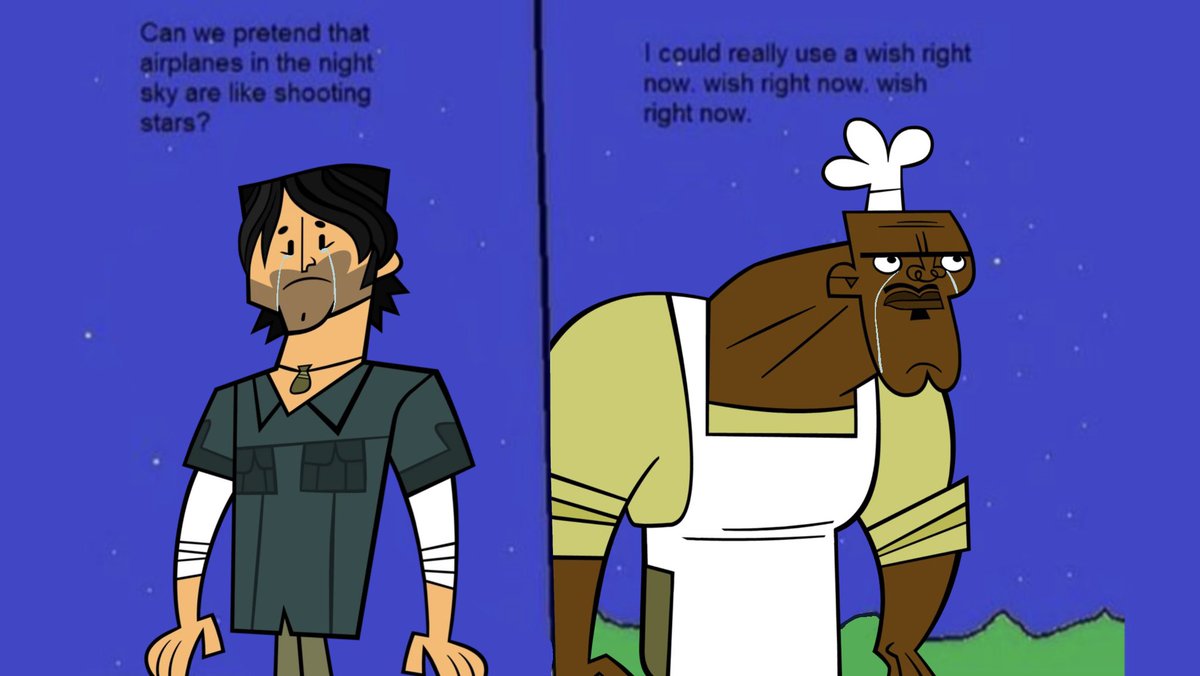 TeamChaosPods's tweet photo. Listen to the @DockofShame podcast 

#podcast #podcasts #tdi #totaldrama #totaldramaisland #meme #cartoon https://t.co/lnOMvS6W5l