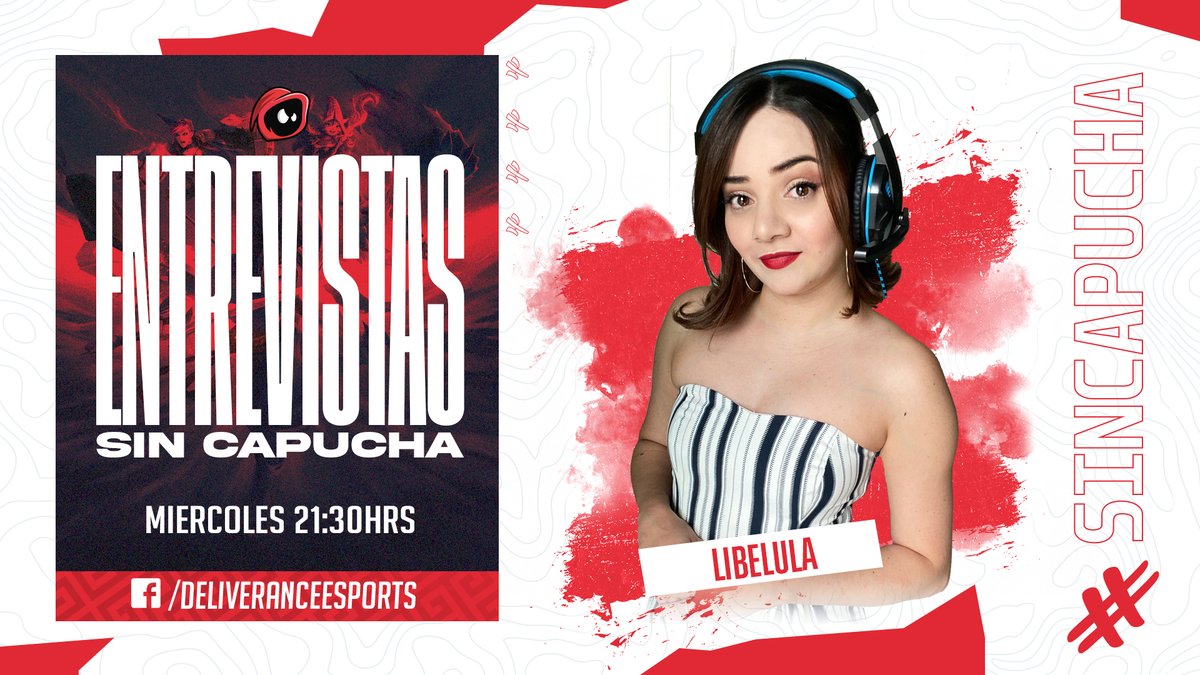 Deliverancesprt's tweet photo. 🇻🇪💗📢 ¡PROGRAMA ESPECIAL CON  @libelulam_ ! 🌟🌹

📅 Miércoles 11 de Agosto
🕚11:30PM 🇨🇱 
🕦10:30PM 🇻🇪
🕘 9:30PM 🇵🇪 

MARIANA GONZÁLEZ
✅ Streamer
✅ Caster sports
✅ Jugadora 

#SinCapucha🔥 
💻 https://t.co/RgC71U8M5i

🎤@ohekate

Colabora @corsairlatam https://t.co/HgIaR4vOtz