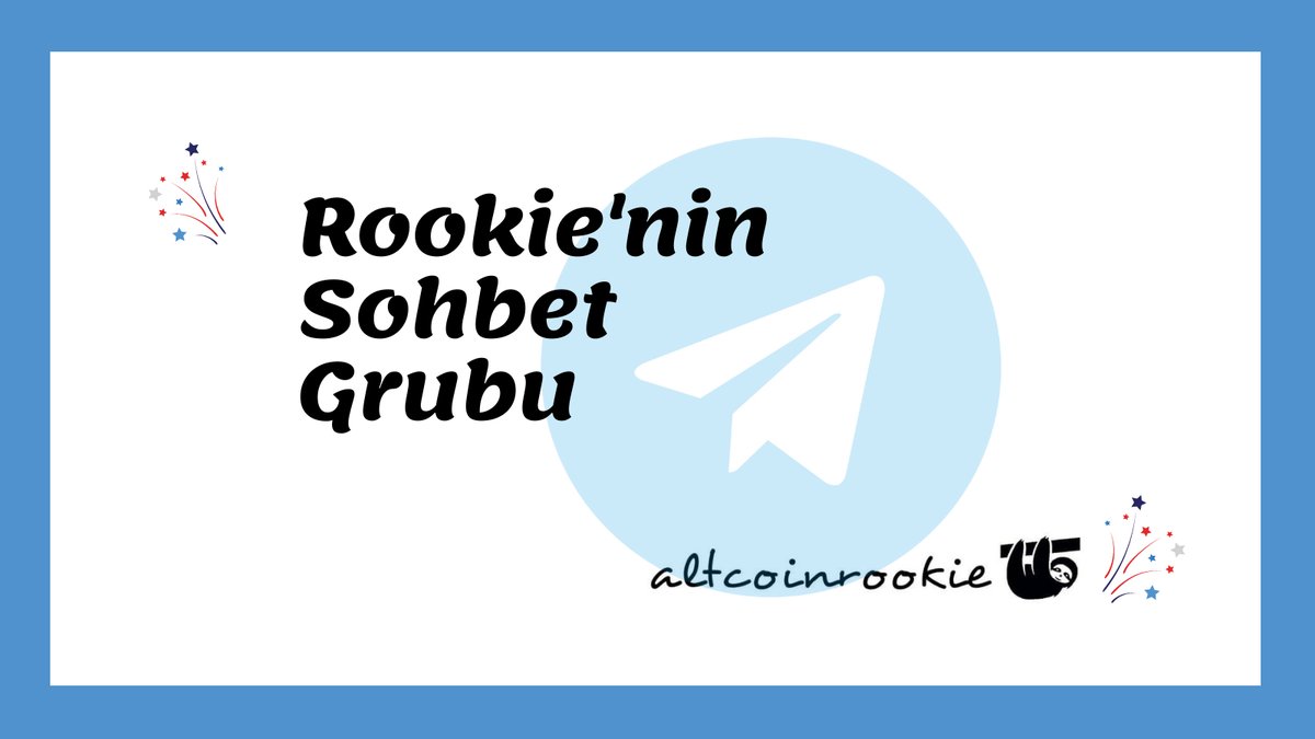 Rookie🦥 (@altcoinrookie) on Twitter photo 15 dakika içinde bu tweeti RT eden 5 arkadaşa 100'er TL. Toplam 500TL.🥳
Sponsor <a href="/inancsalman/">İnanç Salman</a> 🤝
Bir sonraki çekiliş Telegram Sohbet Grubu'muzda
Katılmak isteyenler için link:
t.me/Rookiesohbet 15 dakika içinde bu tweeti RT eden 5 arkadaşa 100'er TL. Toplam 500TL.🥳
Sponsor <a href="/inancsalman/">İnanç Salman</a> 🤝
Bir sonraki çekiliş Telegram Sohbet Grubu'muzda
Katılmak isteyenler için link:
t.me/Rookiesohbet