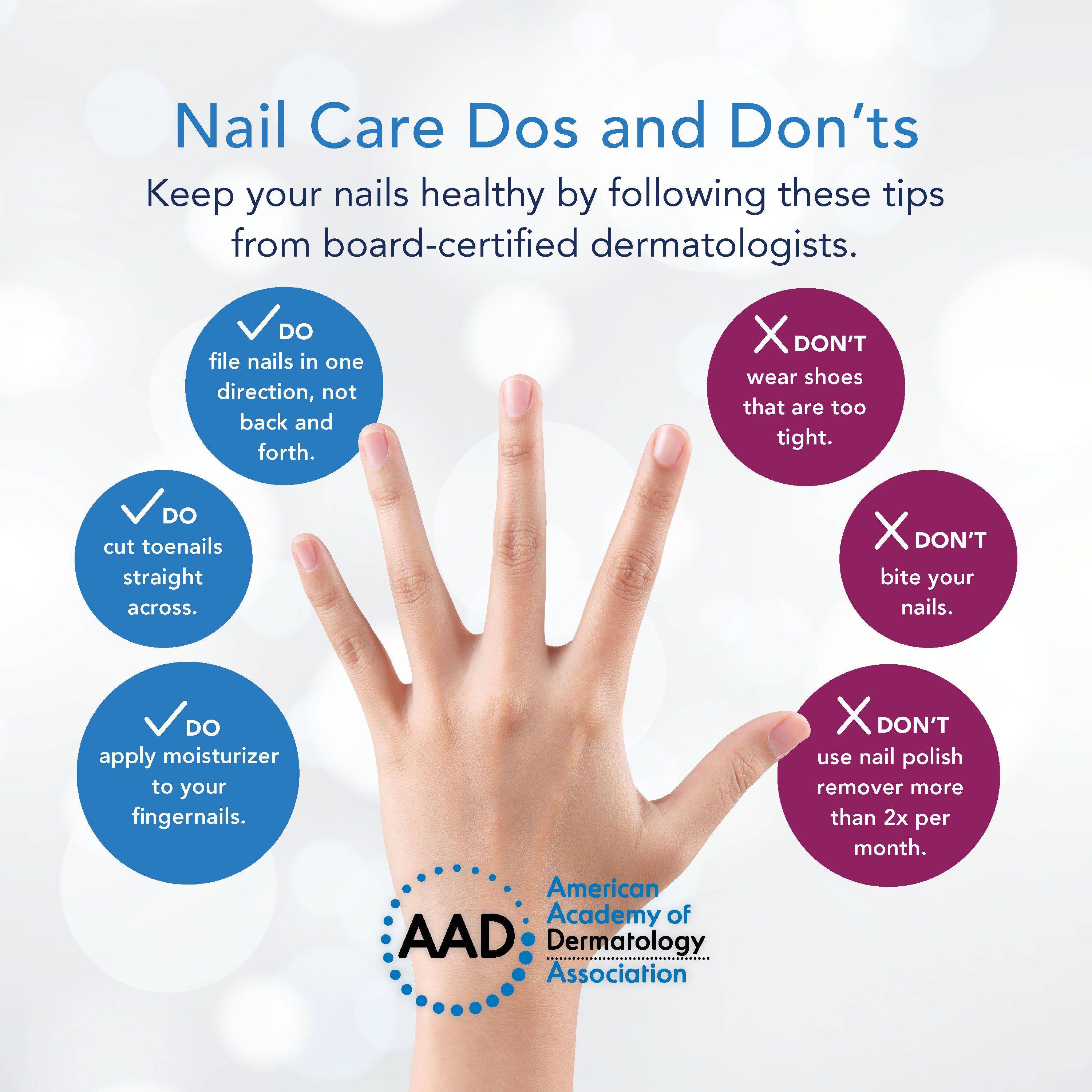 Nail sale care tips