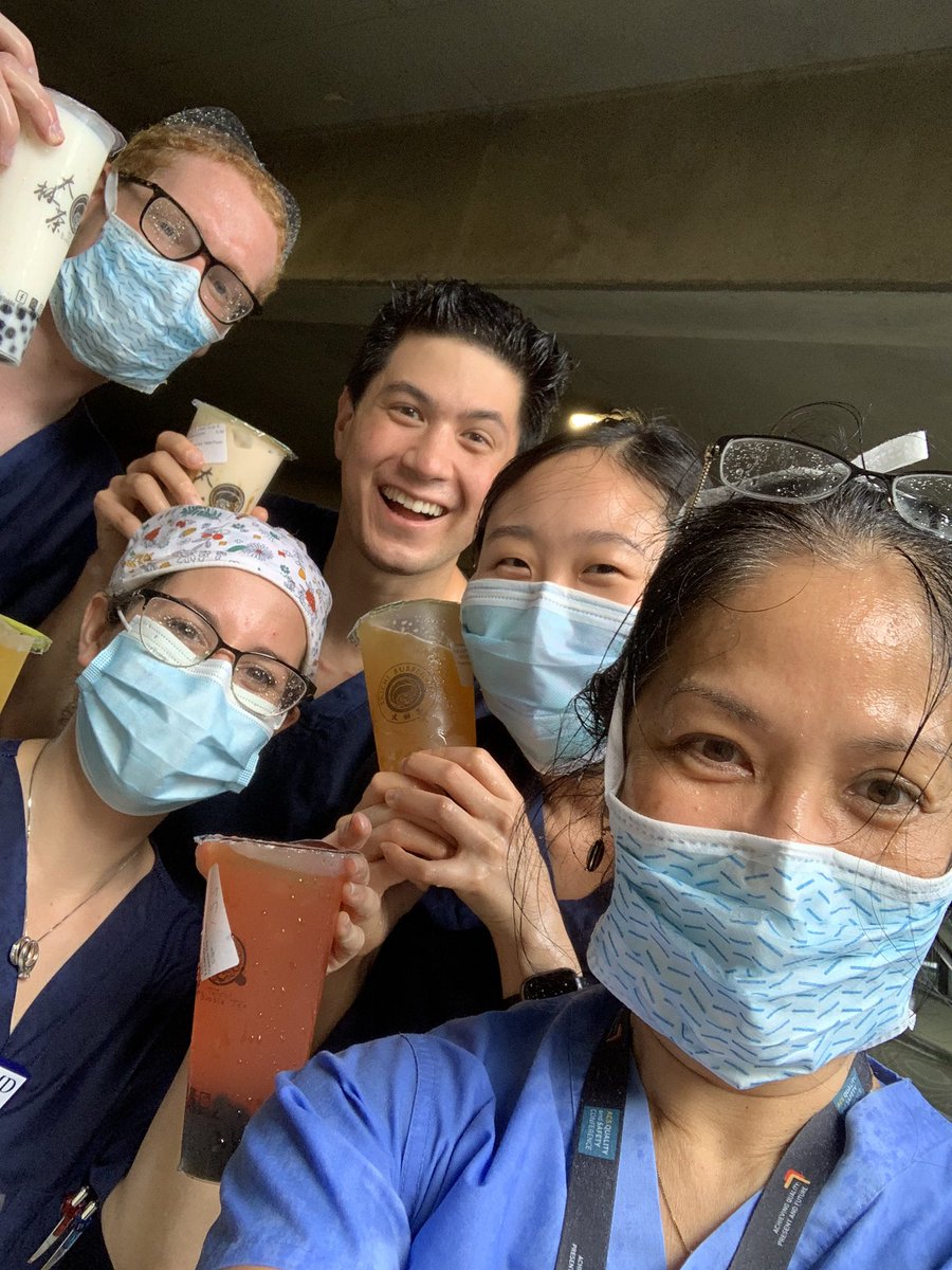 babesrjn's tweet photo. We planned a Pediatric Surgery Team Cookie run but thought it was so hot so we went for Bubble Tea. Then it rained. Team works so hard caring for our patients and families β€οΈπΆππ½π§@URMed_GCH @URochesterSurg @URMCSurgery #bobarun https://t.co/xt5N9MvI8K