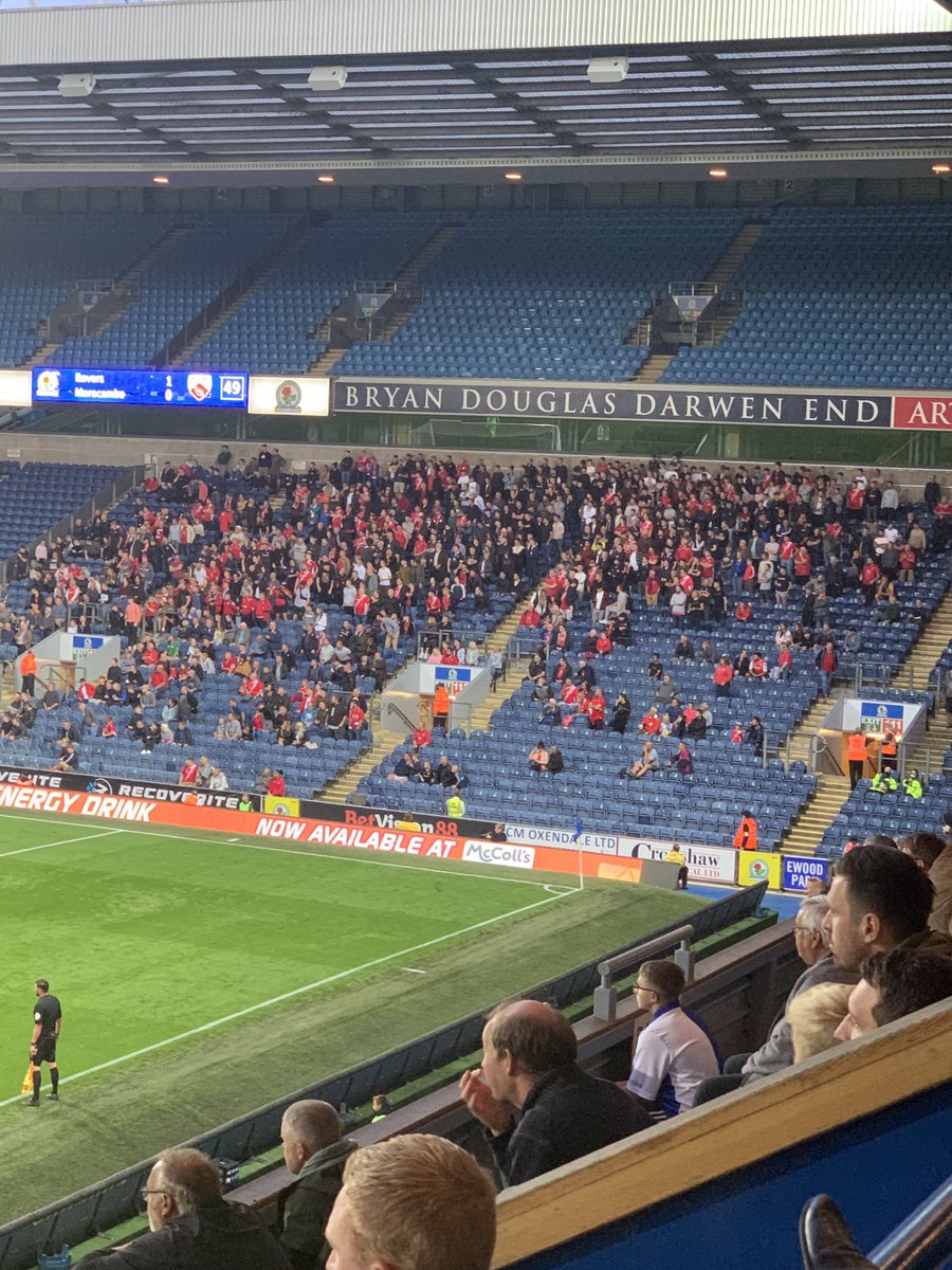 gahowse's tweet photo. Great noise from the 908 travelling Shrimps and what an awesome second half ⚽️⚽️ https://t.co/yUQtyMncsj