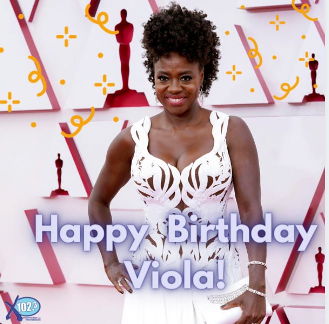 Happy Birthday to the legendary Viola Davis! 