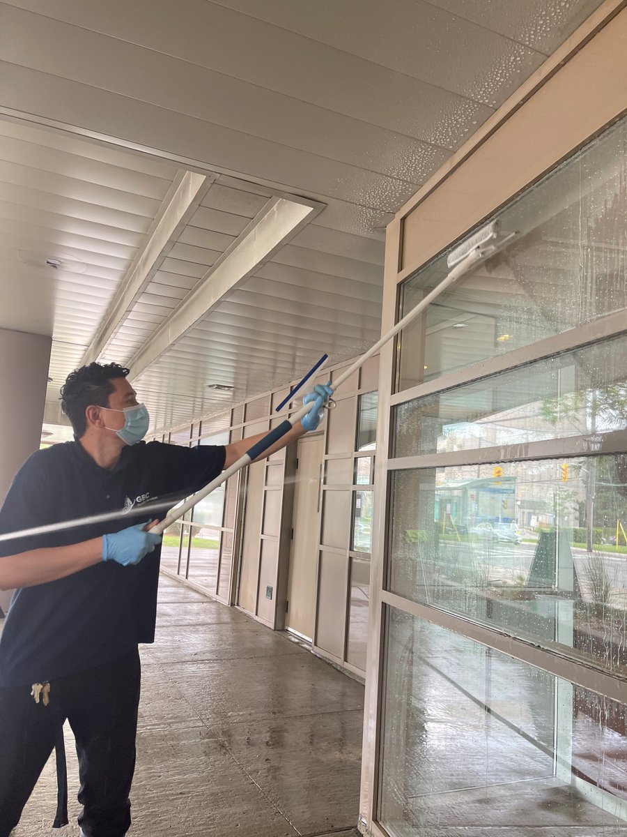 Here’s a glimpse of our staff showing #teamwork and dedication!

This is an exterior window cleaning our staff commits to 7 days a week for a condo #building in Toronto. Keep up the hard work, everyone!