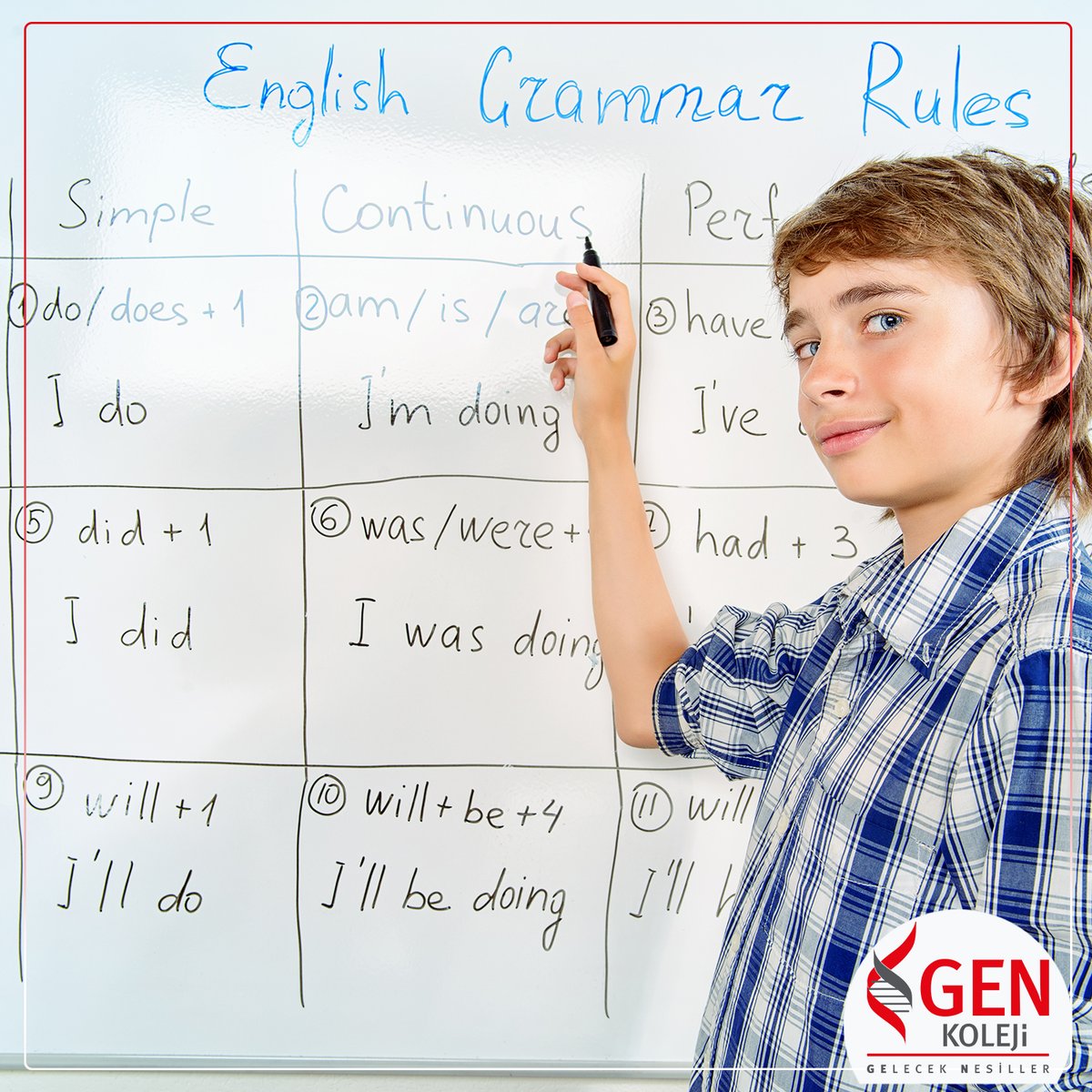 GenKoleji's tweet photo. Eğitim yılı boyunca her iki gruptaki öğrencinin de gelişimini sağlarken, Beginner seviyesindeki öğrencilerimize ek olarak Cumartesi günü de eğitim veriyor; ''Half Day English Reinforcement Program'' (yarım gün İngilizce takviye programı) sunuyoruz.  

#BaşarmakGENlerimizdevar https://t.co/WjlN4hvG27