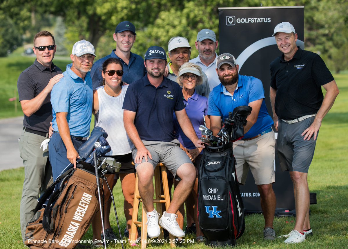 It is our pleasure to announce the 2021 Champions of the <a href="/GolfStatus/">GolfStatus</a> Pro-Am: 

Matt Hickey, Marc Hock, Brad Strittmatter, and Joel Wisdom alongside professional Chip McDaniel! (-19)
