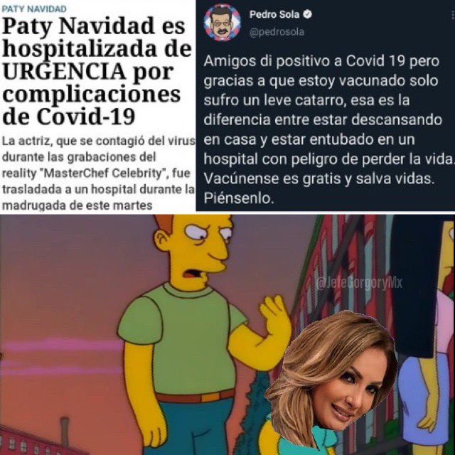 JefeGorgoryMx's tweet image. A ver ¿Por qué no puedes ser como Pedrito Sola, Paty Navidad?