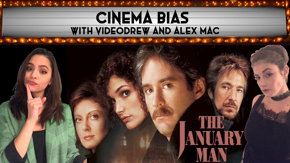 videodrew's tweet photo. Tonight at 7 pm pt! We’re almost at the end of our @JohnJpshanley-ssance here on #CinemaBias, so join us for a review of #JanuaryMan! Look at that stacked cast! https://t.co/QU3PBruAWB https://t.co/q9R6fewuEi