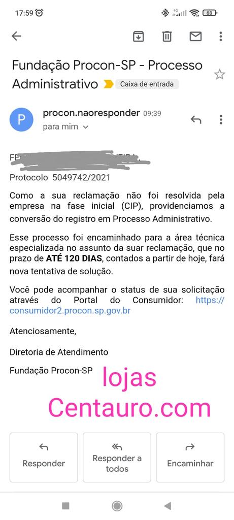 Fernand08327797's tweet photo. @centauroesporte  Centauro devolva meus 449 reais.
Compra edetuada em 01/07/2021 solicitada devolução , informado todos os dados pra devolução e nada. Já reclamei no reclameaqui e procon .@ReclameAQUI @proconspoficial https://t.co/MSkM2pU3zh