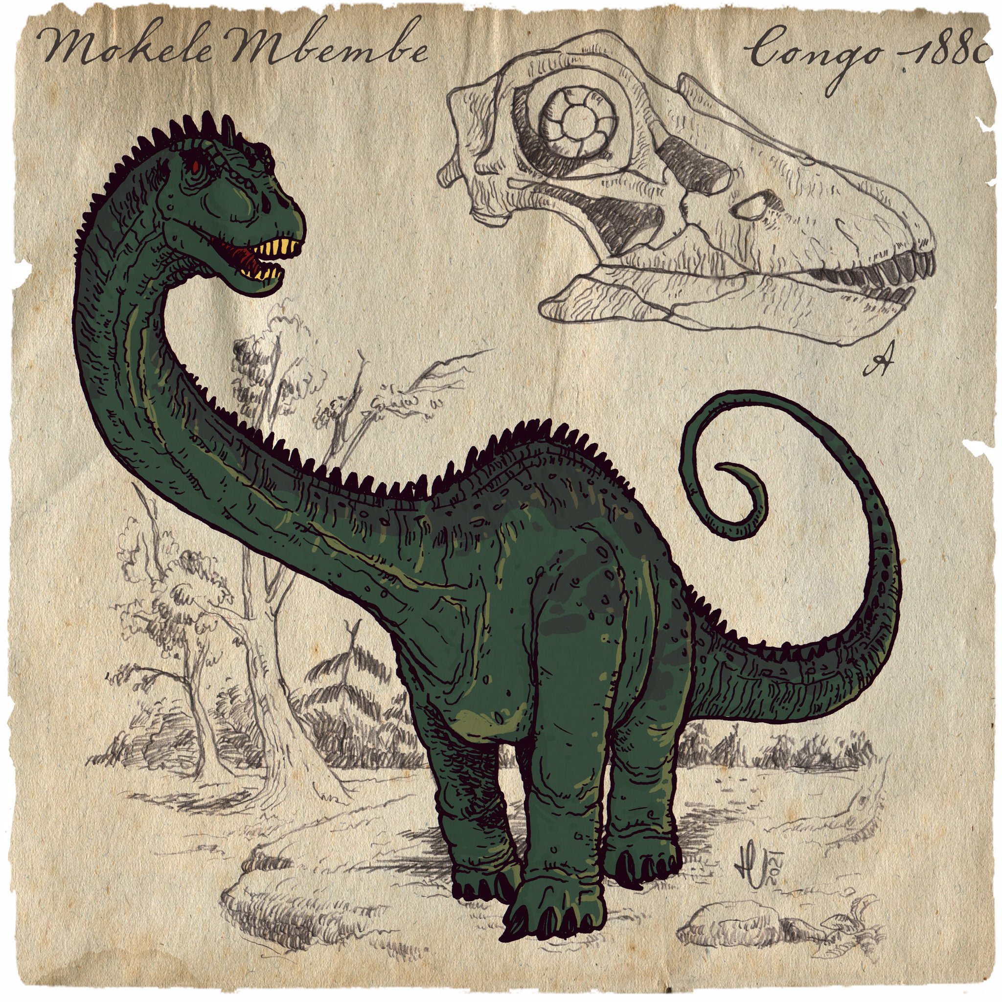 Mokele mbembe in Congo