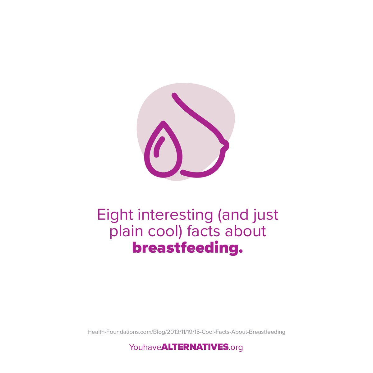 YouHaveAPC's tweet photo. How many of these breastfeeding facts did you know? 🤔

Read the full list here: https://t.co/EaUuTiZEy4

#YouHaveAlternatives https://t.co/Eswalvq3NS