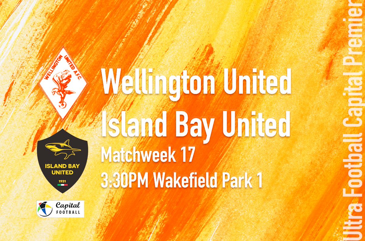 Wellington United (@wgtnunited) on Twitter photo Big game on Saturday for Men's 1st team v <a href="/IslandBayUnited/">Island Bay United FC</a> 2nd v 3rd get down to Wakefield Park and give them some support Big game on Saturday for Men's 1st team v <a href="/IslandBayUnited/">Island Bay United FC</a> 2nd v 3rd get down to Wakefield Park and give them some support
