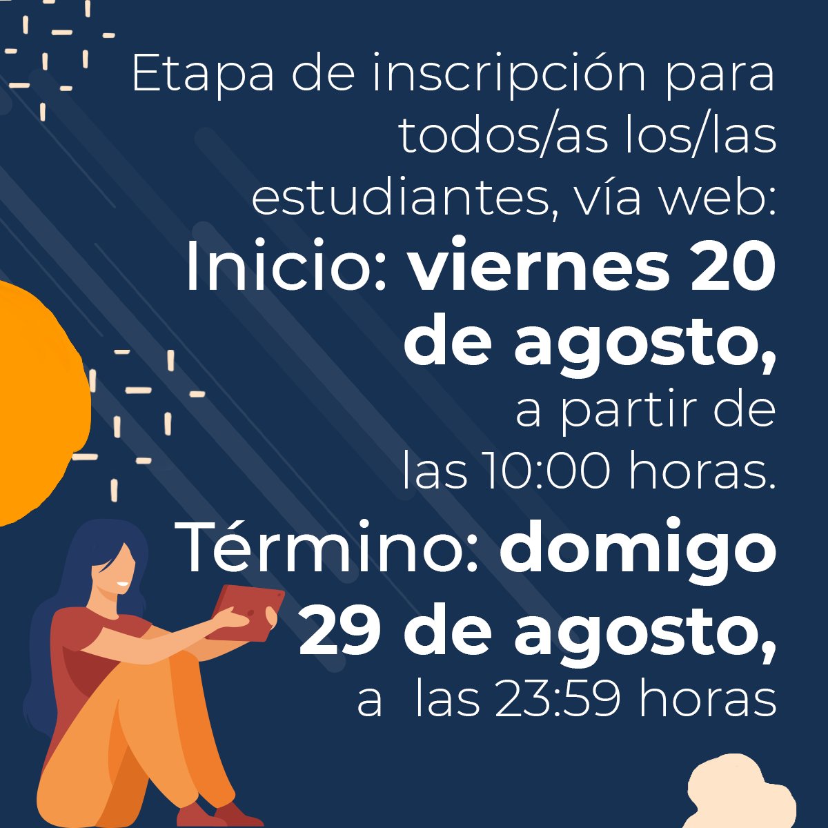 udeconcepcion's tweet photo. 🔹Te invitamos a conocer el proceso de inscripción de asignaturas #UdeC II semestre 2021. https://t.co/Z6nMd0nT98