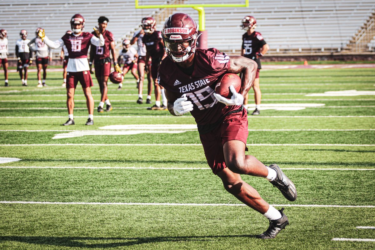 Texas State Bobcats (@txstatebobcats) on Twitter photo .<a href="/TXSTATEFOOTBALL/">Texas State Football</a> fall camp vibes.
Texas State welcomes Baylor to San Marcos on Sept. 4th at 6 pm! #EatEmUp #GreatDayToBeABobcat
bit.ly/3y6mT9O .<a href="/TXSTATEFOOTBALL/">Texas State Football</a> fall camp vibes.
Texas State welcomes Baylor to San Marcos on Sept. 4th at 6 pm! #EatEmUp #GreatDayToBeABobcat
bit.ly/3y6mT9O