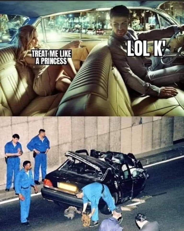 She got what she asked for...